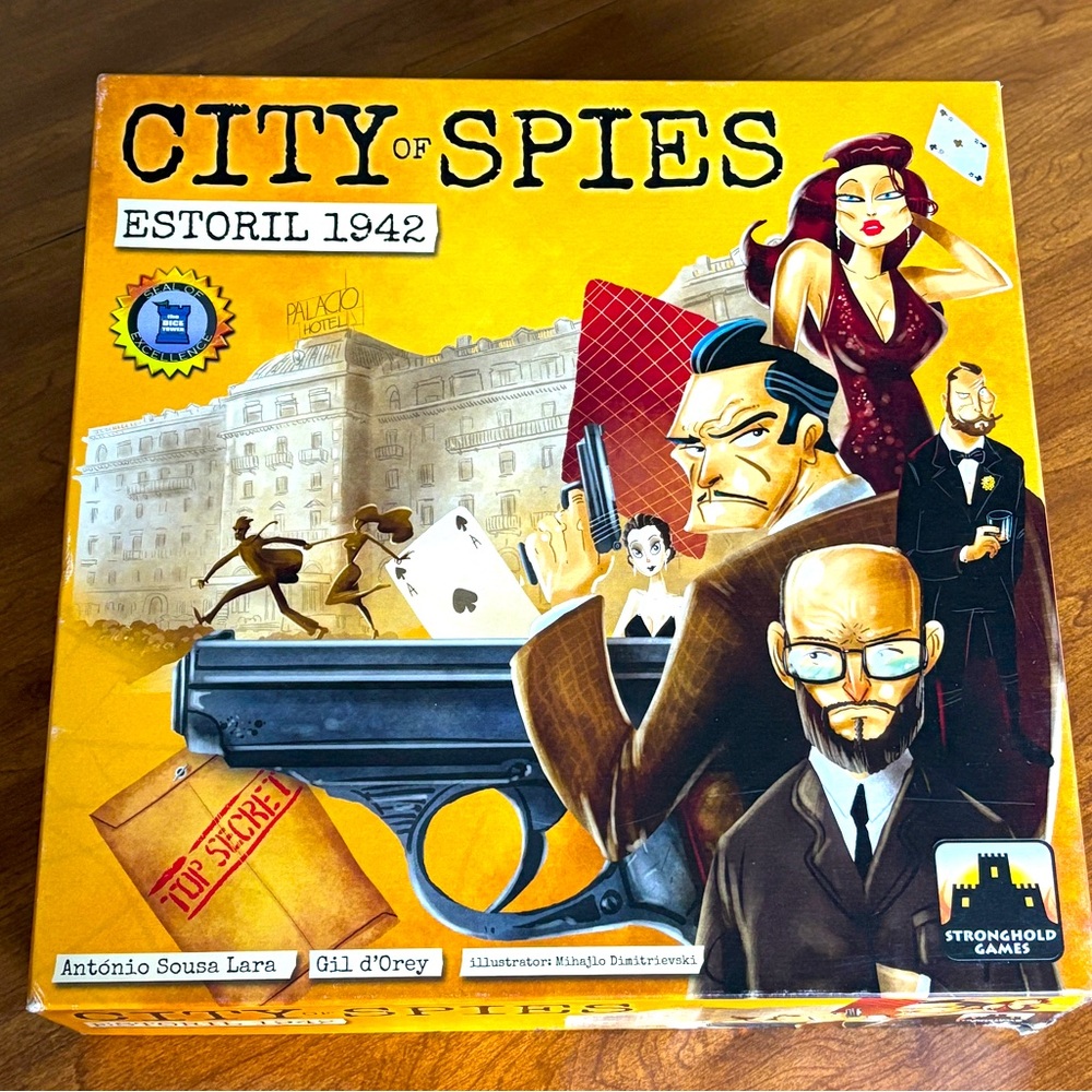 City of Spies: Estoril 1942 board game from Stronghold Games